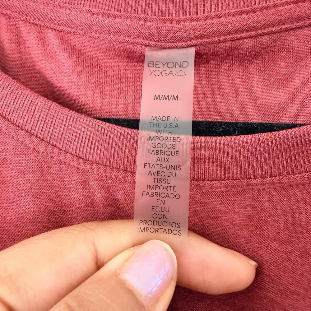 Beyond Yoga Ruby Rush Heather Featherweight Daydr… - image 8